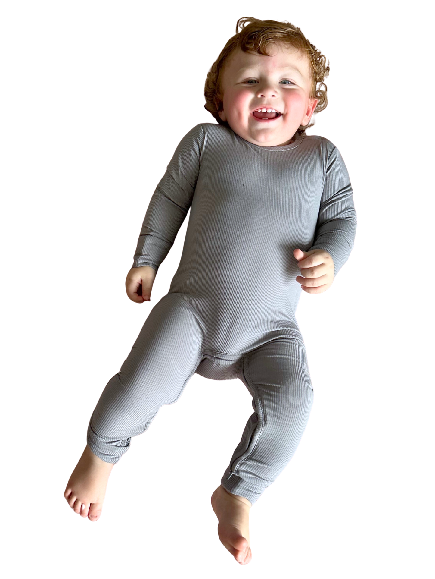 Storm Cloud Ribbed UnderZip