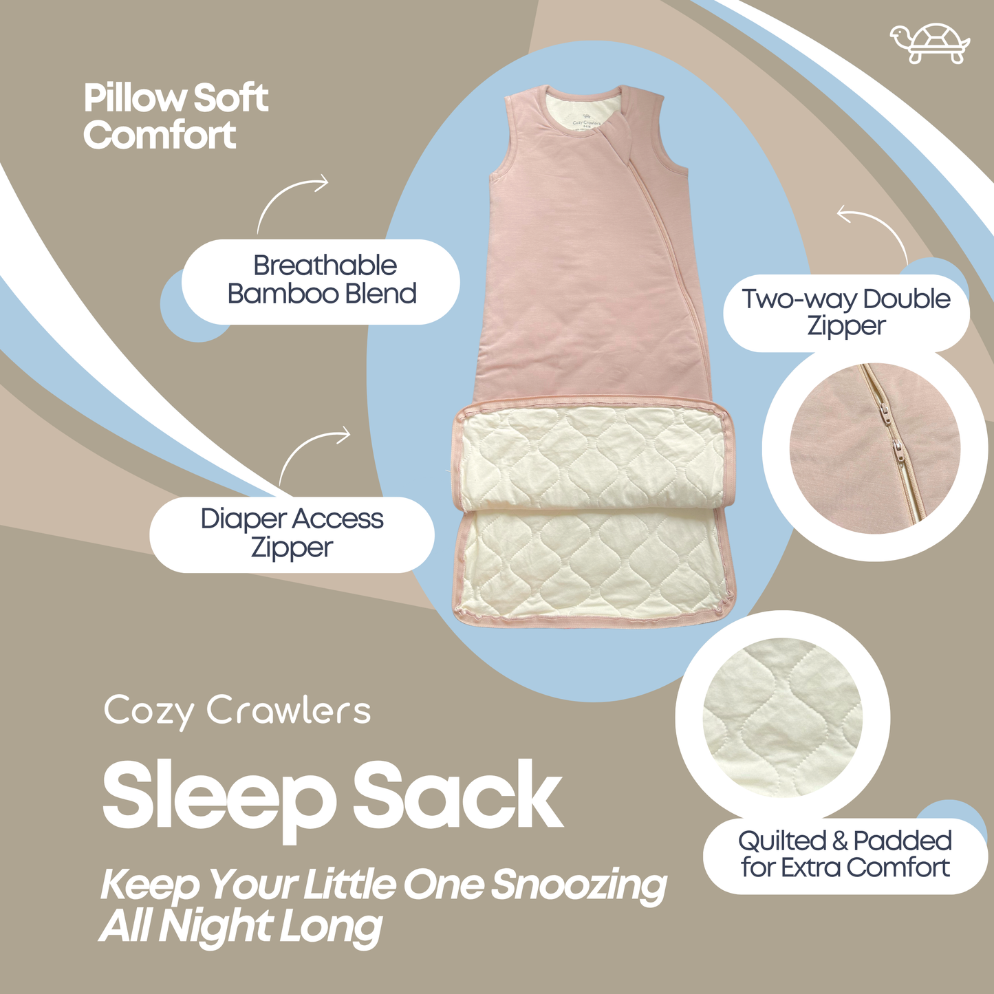 Canyon Dusk Sleep Sack TOG 1.0