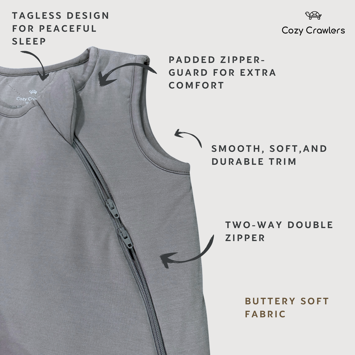 Storm Cloud Sleep Sack TOG 1.0