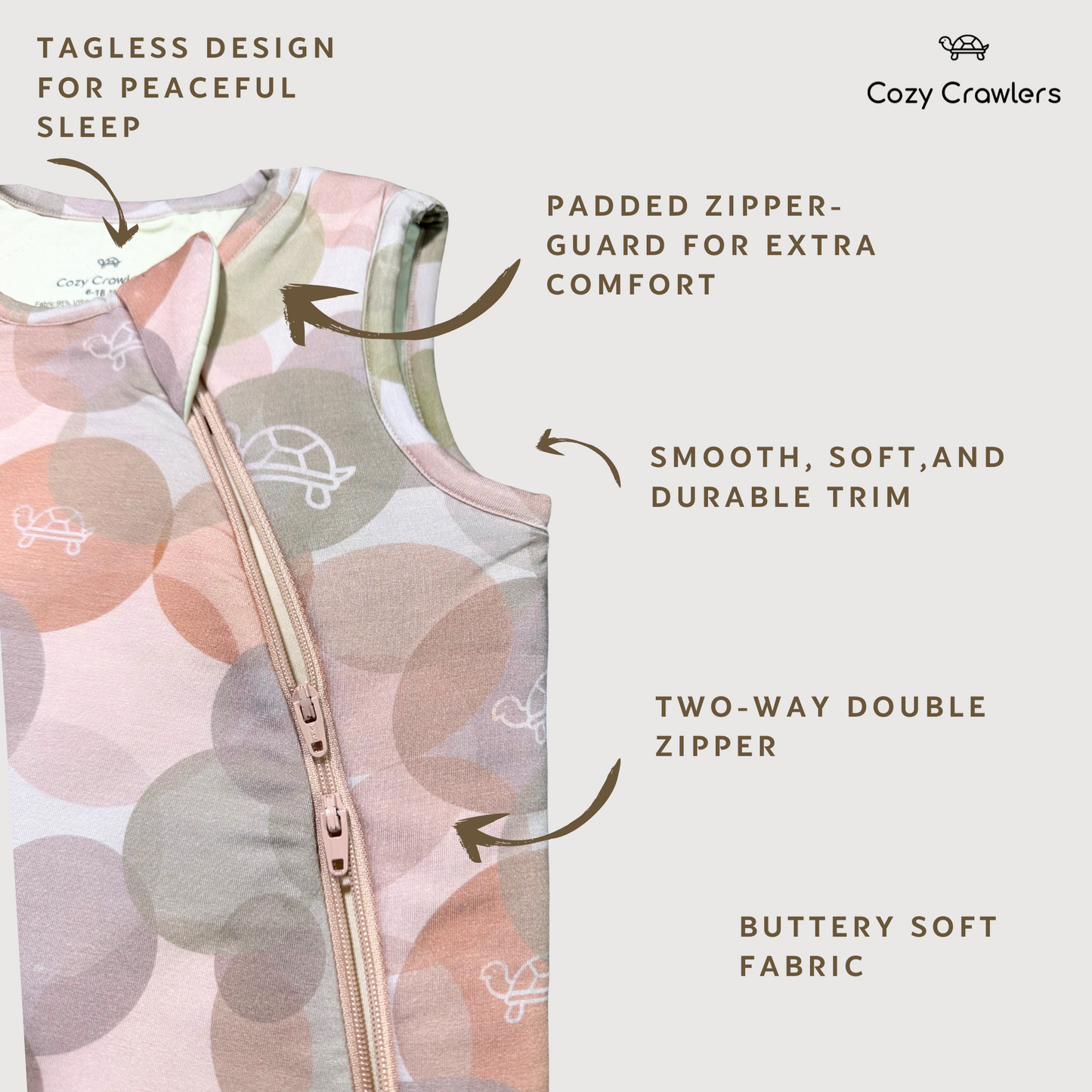 Dream Bubbles Print- Sleep Sack TOG 1.0
