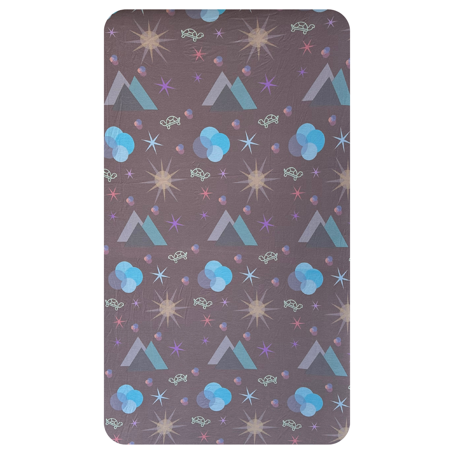 Mountain Dream Fitted Crib Sheet