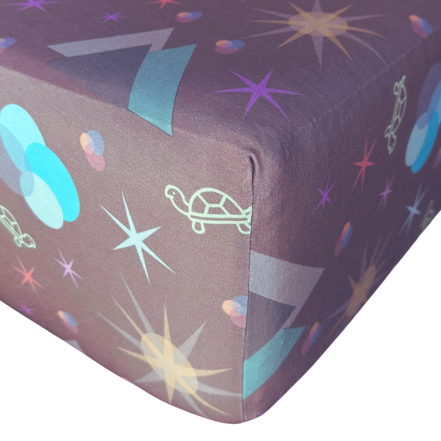 Mountain Dream Print- ZzZ Fitted Crib Sheet