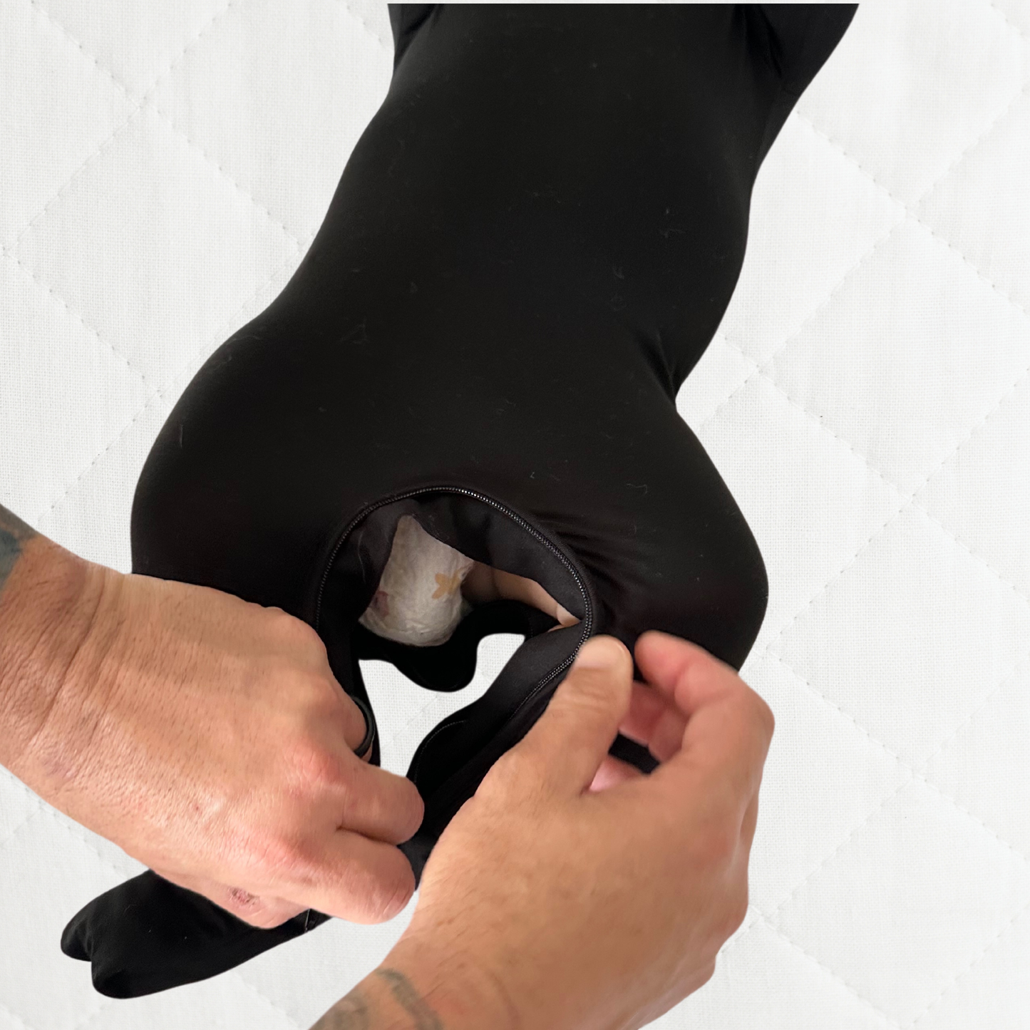 Raven Black UnderZip