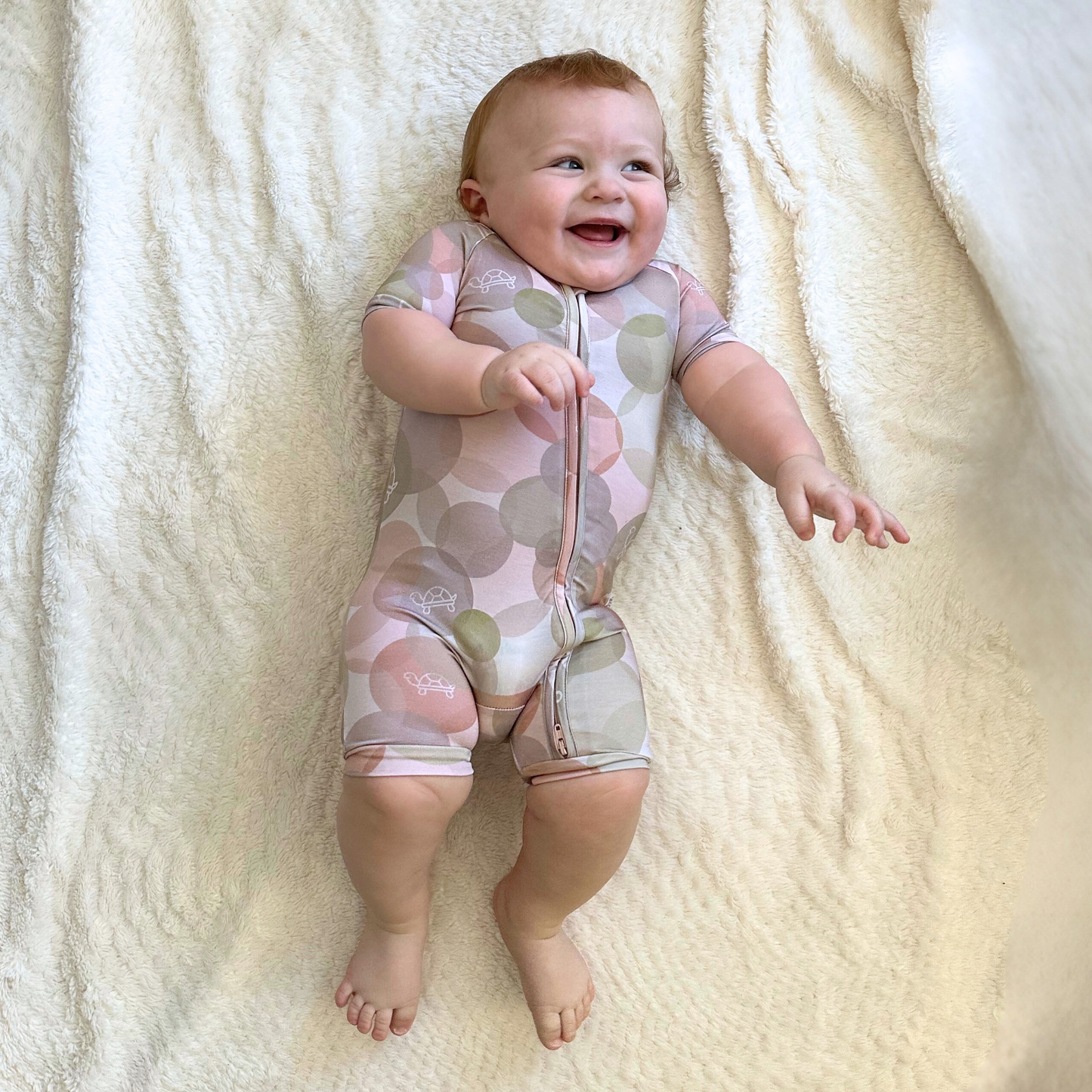Dream Bubbles Print- ShortZip