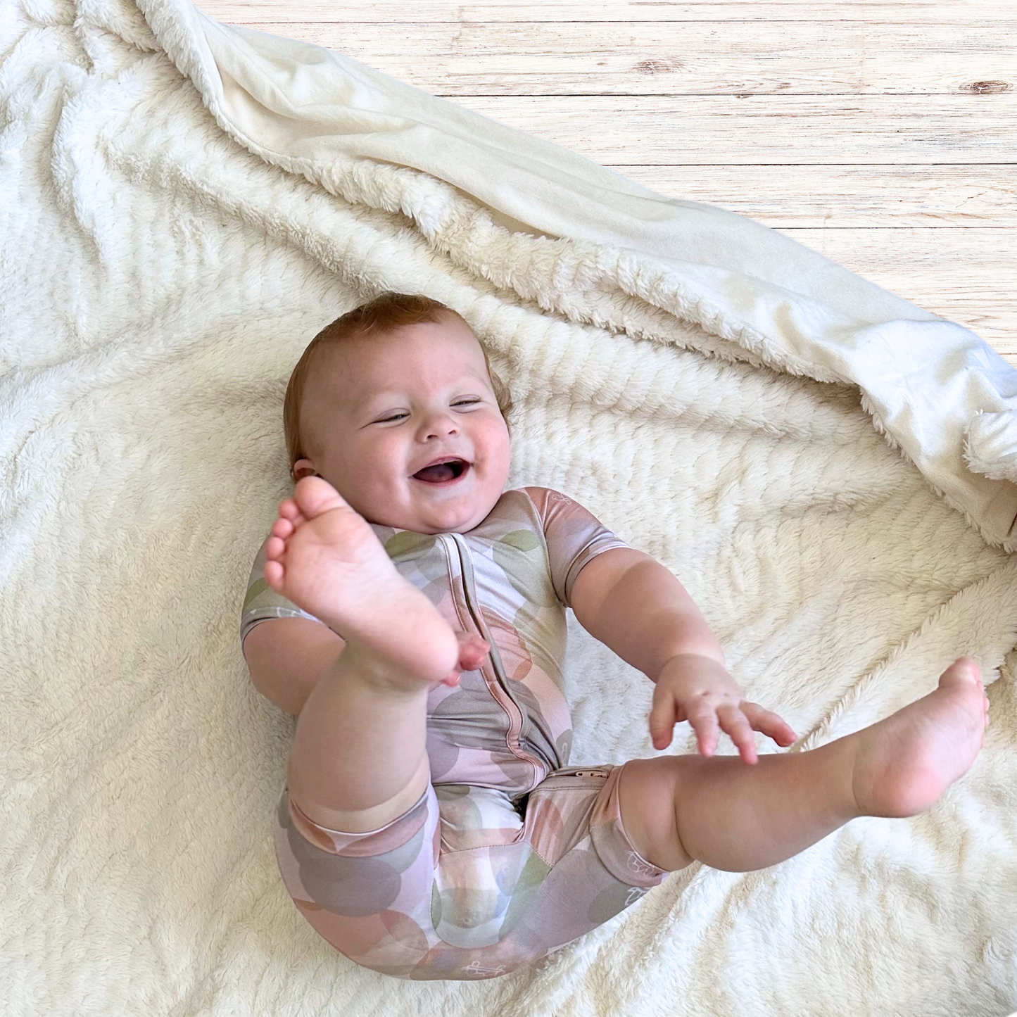 Dream Bubbles Print- ShortZip