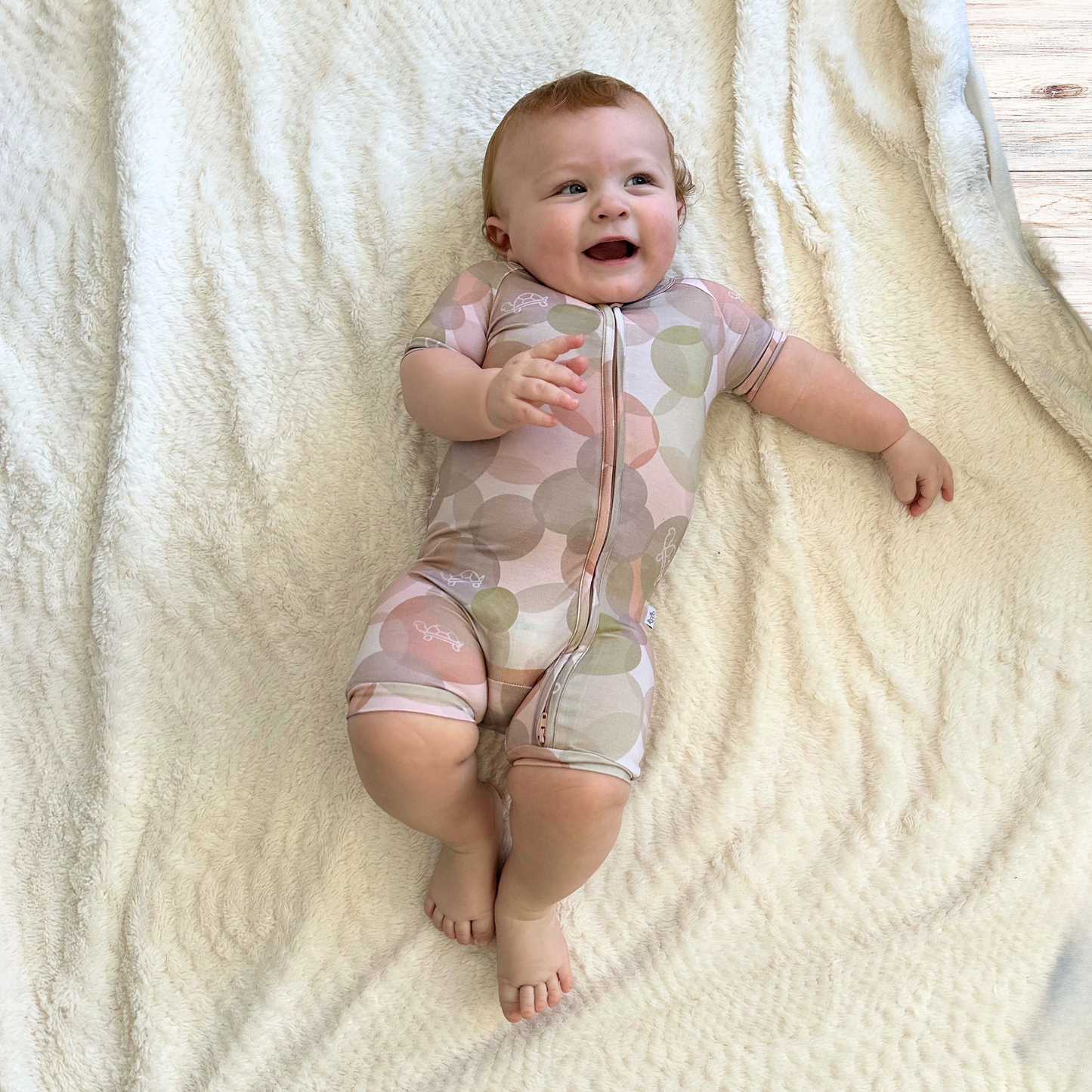 Dream Bubbles Print- ShortZip