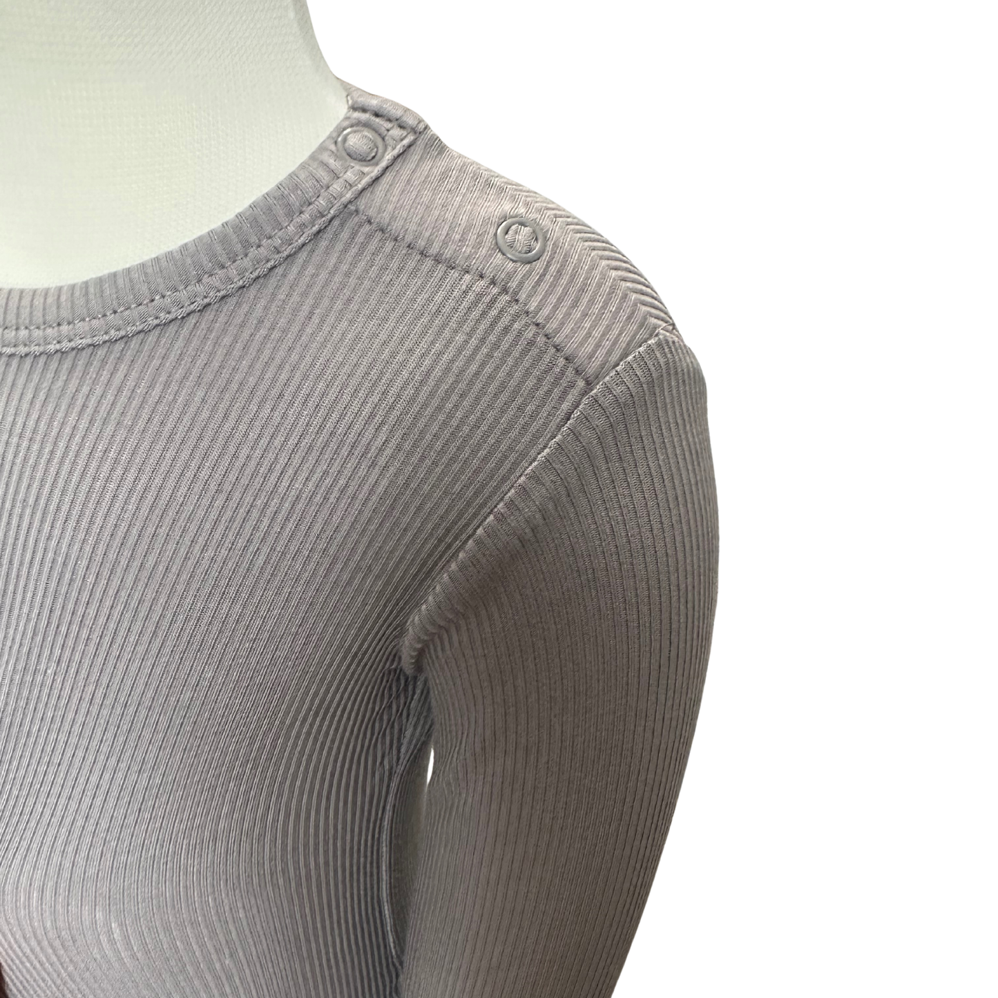 Storm Cloud Ribbed UnderZip