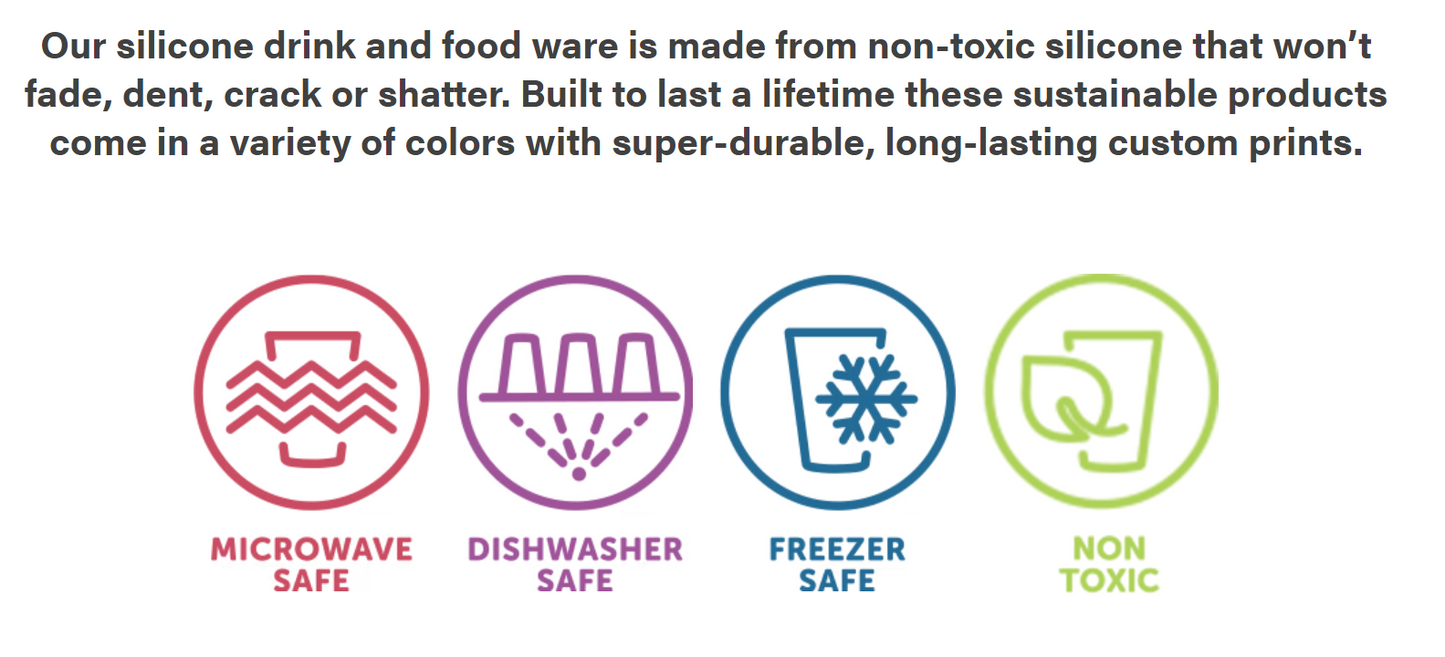 Silicone Straw Tumbler- 22oz Volcano