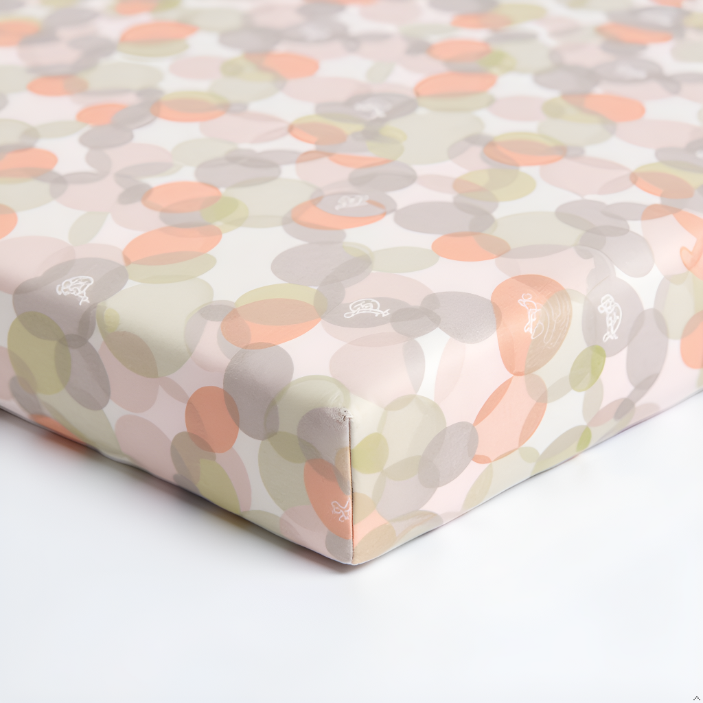 Dream Bubbles Fitted Crib Sheet