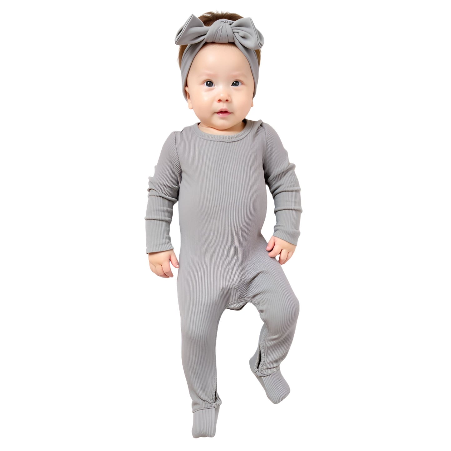 Storm Cloud Ribbed UnderZip