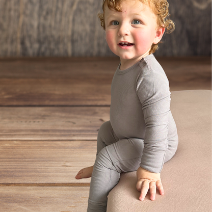 Storm Cloud Ribbed UnderZip