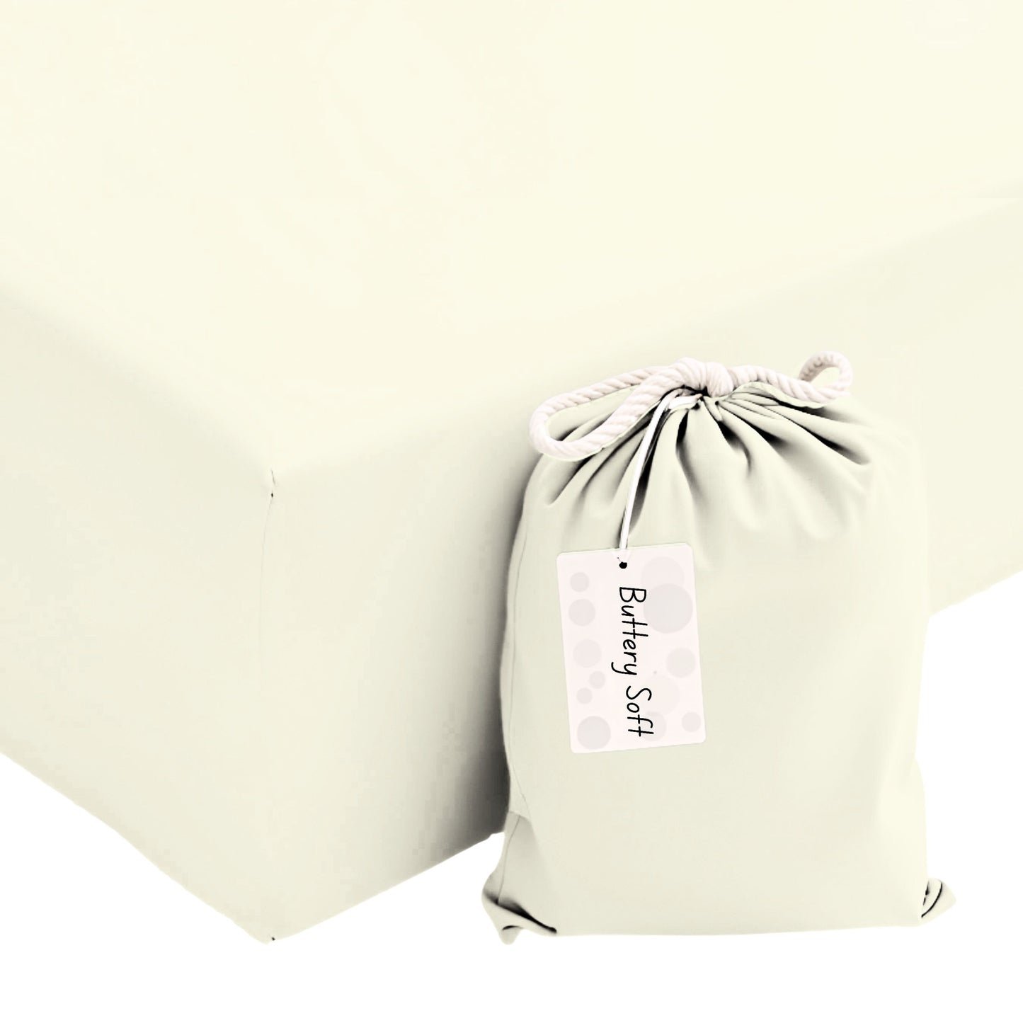 Buttercream Fitted Crib Sheet