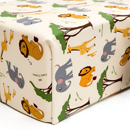 Safari Fitted Crib Sheet
