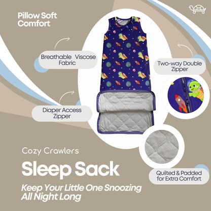 Taylor's Cosmic Print- Sleep Sack TOG 1.0