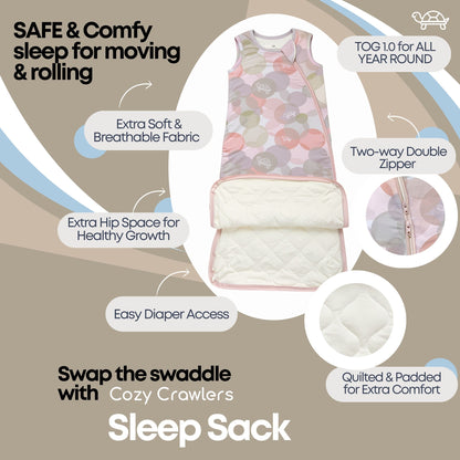 Dream Bubbles Print- Sleep Sack TOG 1.0