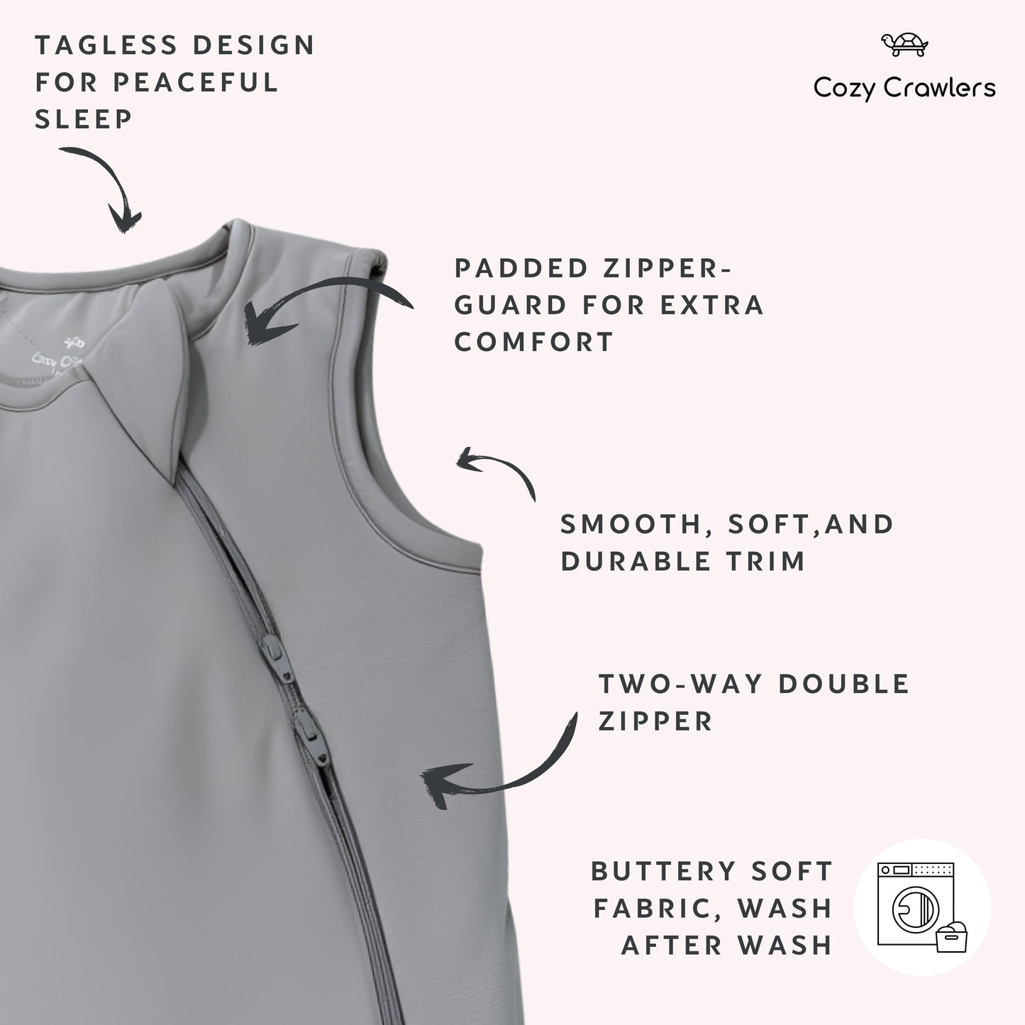 Storm Cloud Sleep Sack TOG 1.0