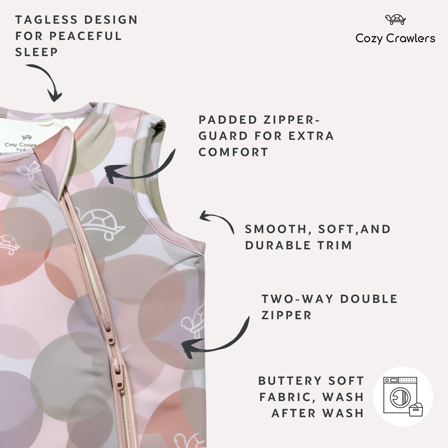 Dream Bubbles Print- Sleep Sack TOG 1.0