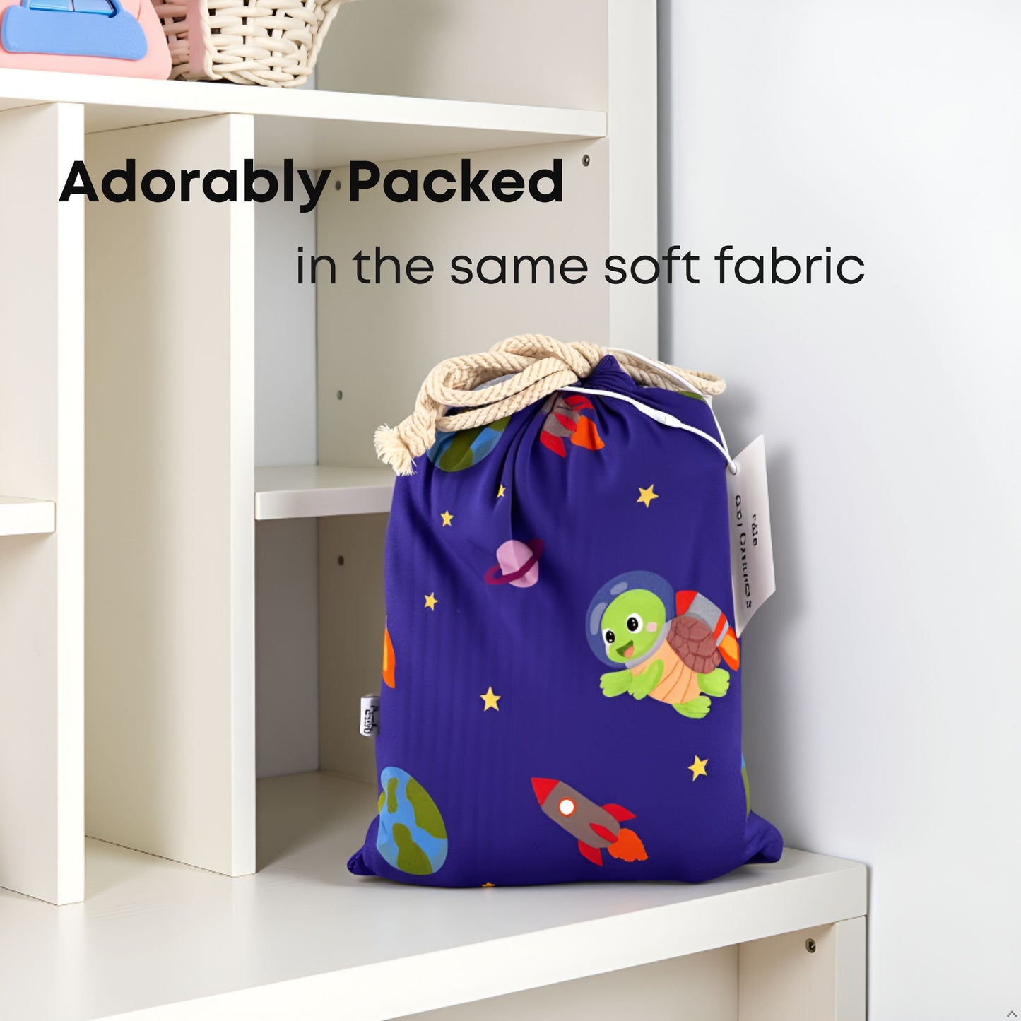 Cosmic Fitted Crib Sheet