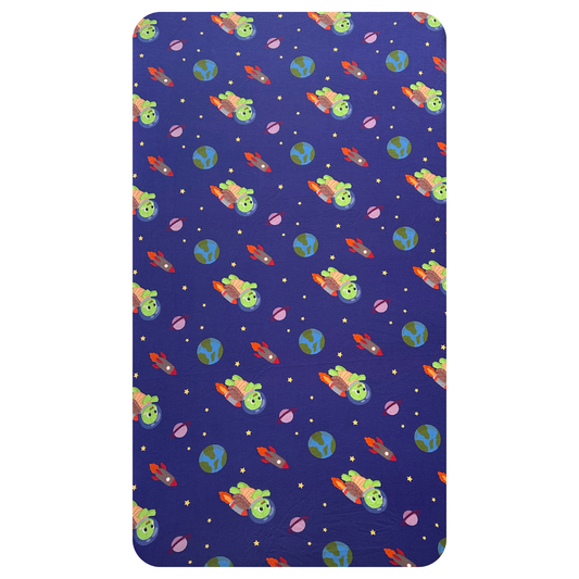 Taylor's Cosmic Print- ZzZ Fitted Crib Sheet