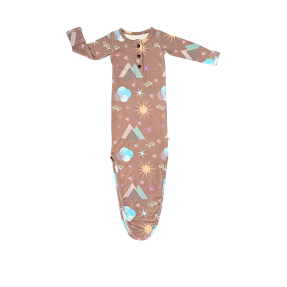 Mountain Dream Print- Infant Gown