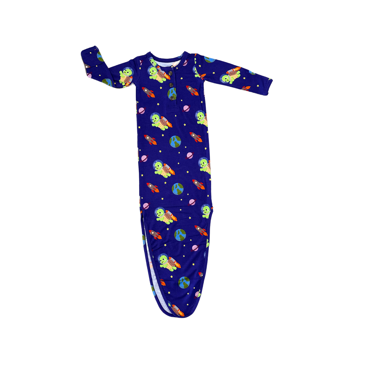 Taylor's Cosmic Print- Infant Gown