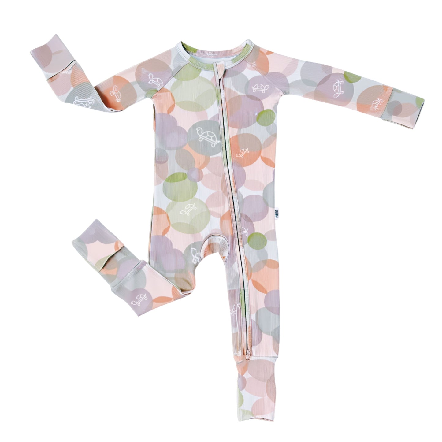 Dream Bubbles Ribbed Romper