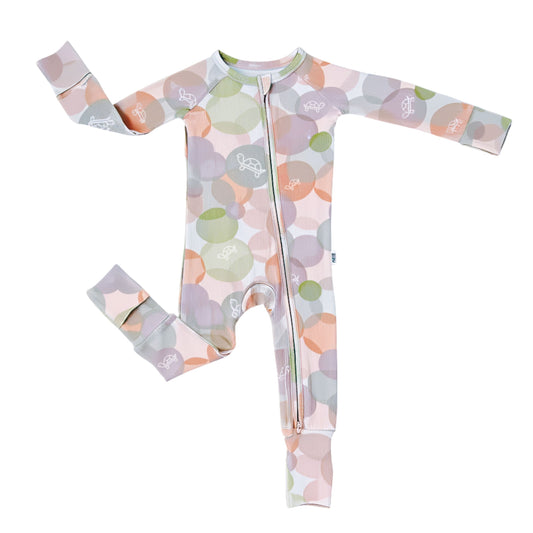 Dream Bubbles Ribbed Romper