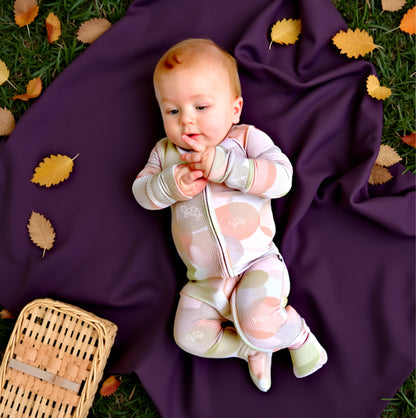 Dream Bubbles Ribbed Romper