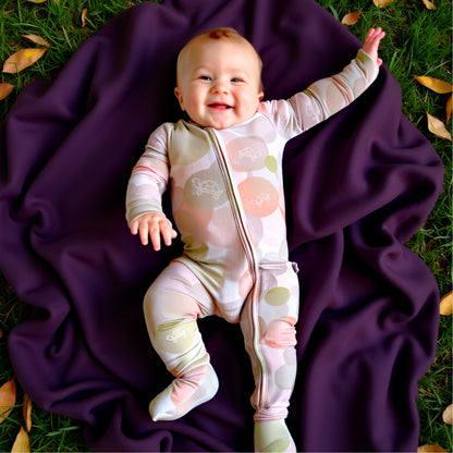 Dream Bubbles Ribbed Romper