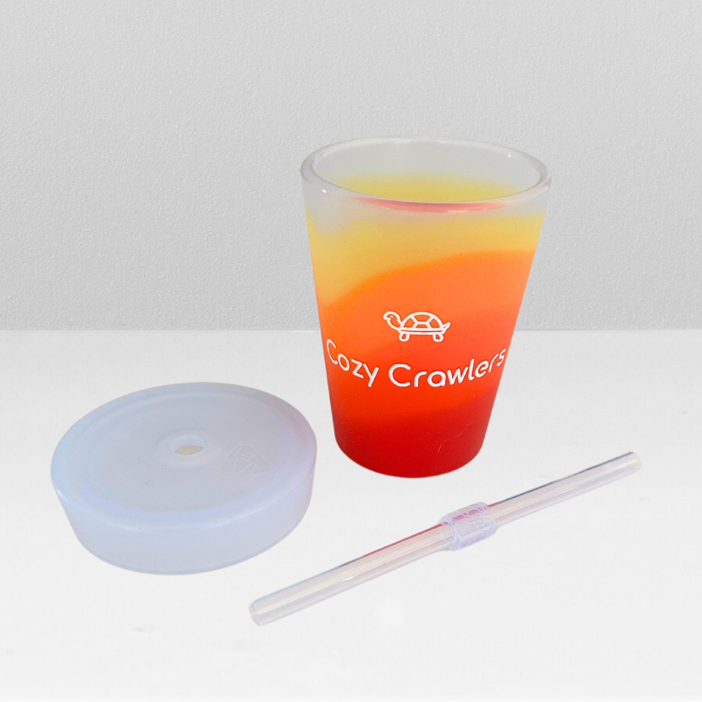 Silicone Straw Tumbler- Kids 8oz