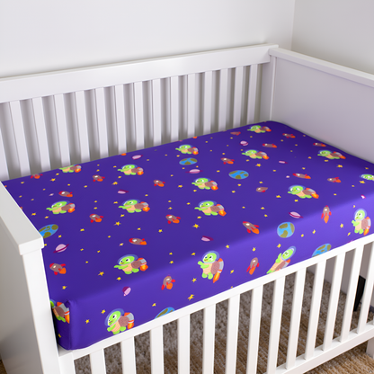 Cosmic Fitted Crib Sheet
